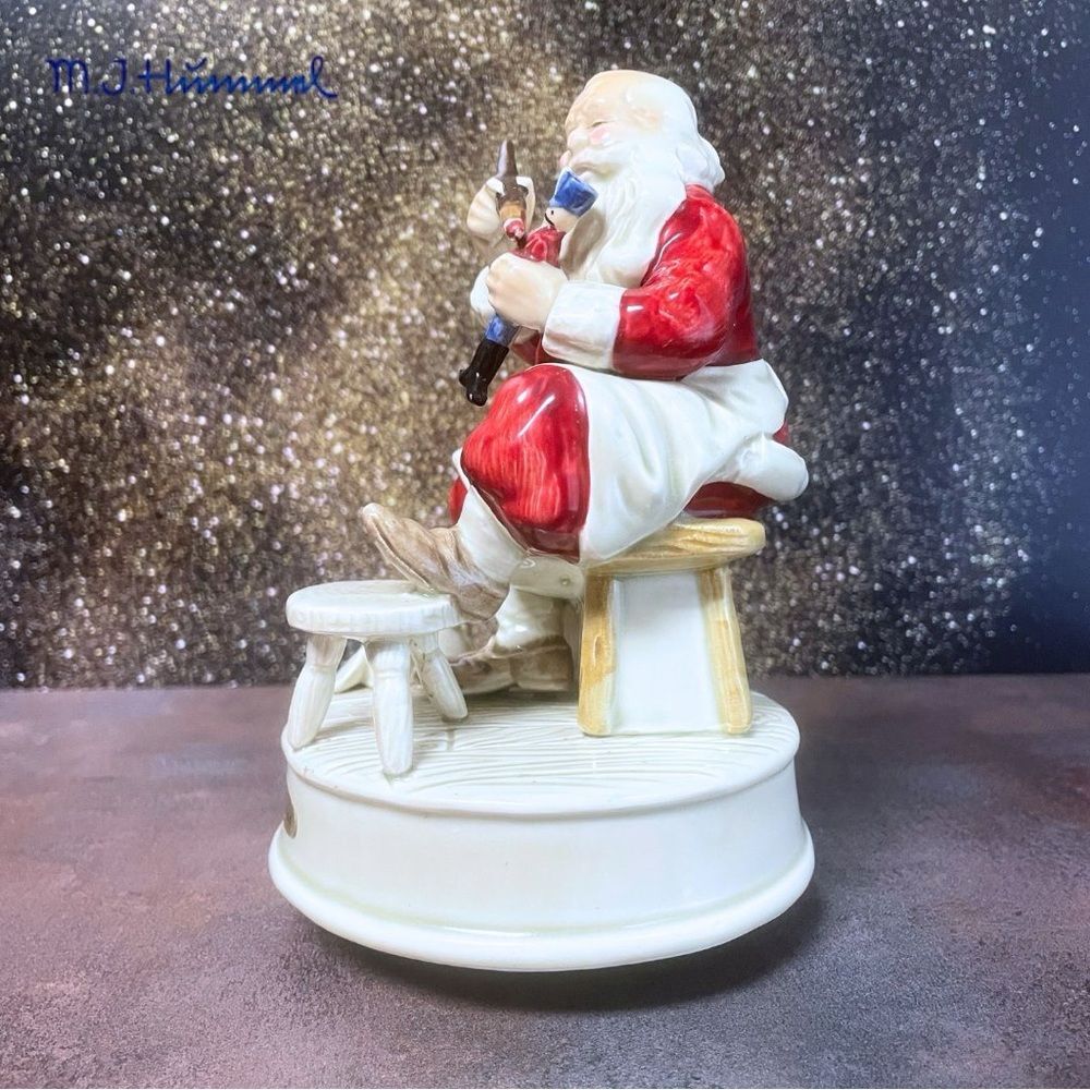 Otagiri “Here Comes Santa Claus” Music Box — READ - Picture 2 of 11